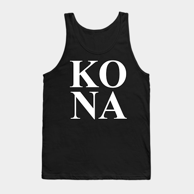 KONA SWIM BIKE RUN TRIATHLON Tank Top by ndnc